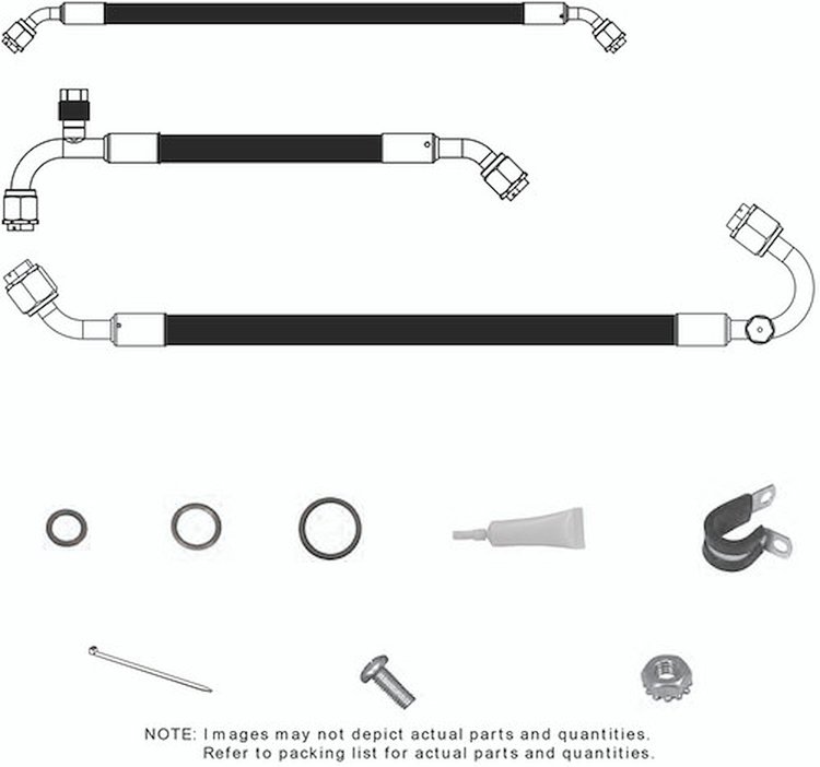 526696 SureFit Reduced Barrier Standard Hose Kit for 1970-1973 Chevrolet Camaro