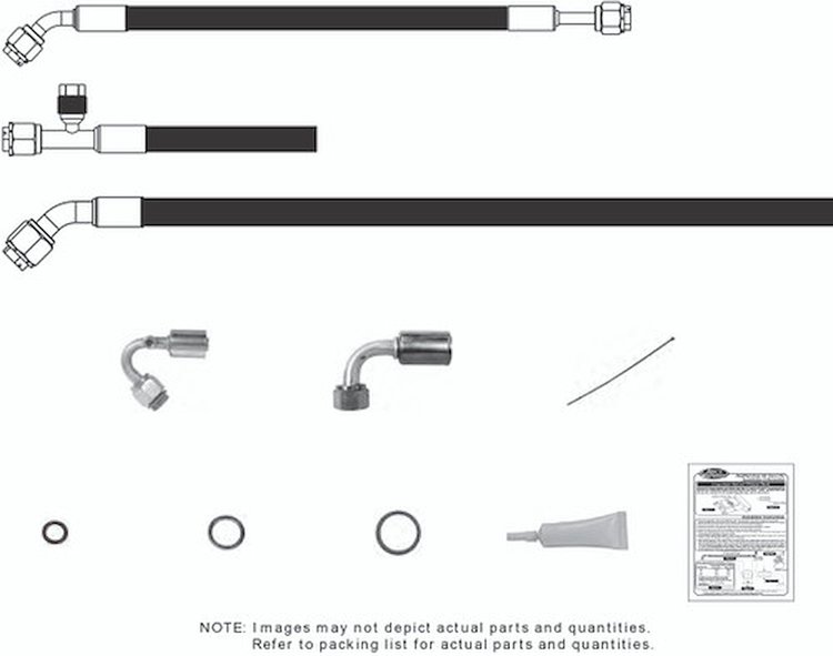 526703 SureFit Reduced Barrier Modified Hose Kit for 1964-1967 Pontiac GTO, LeMans, Tempest w/V8