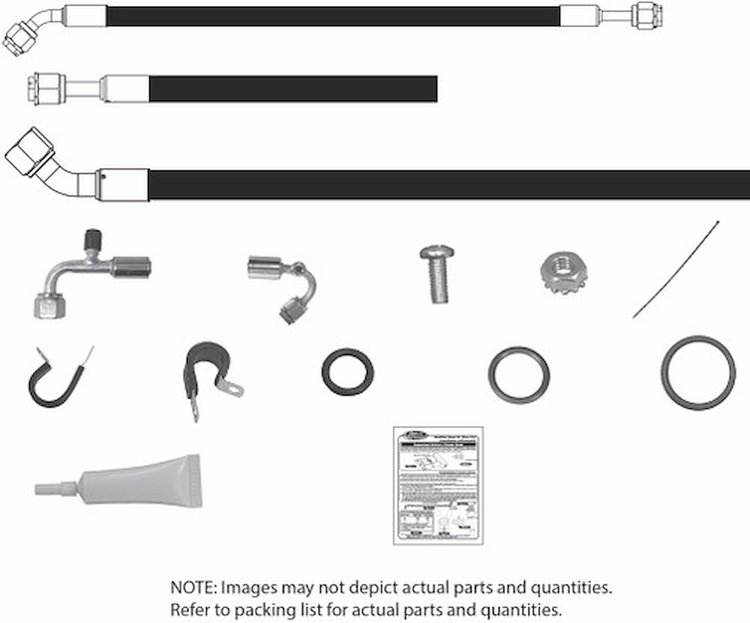 526709 SureFit Reduced Barrier Modified Hose Kit for 1959-1960 Chevrolet El Camino & Select Full-Size Models