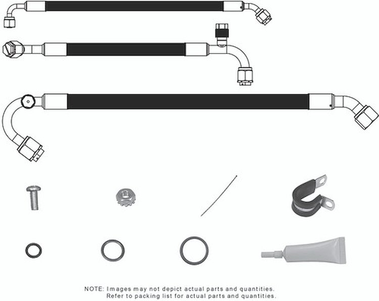 526770 SureFit Reduced Barrier Standard Hose Kit for 1969-1972 Chevrolet Nova