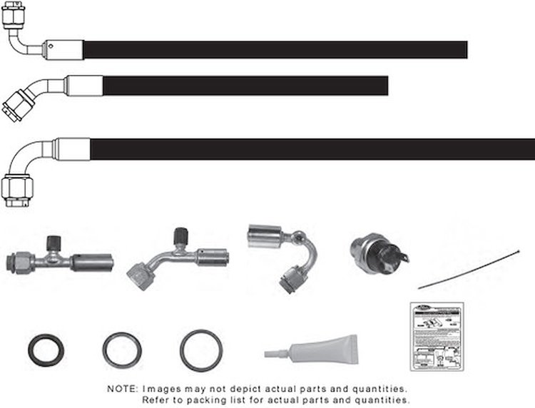 526777 SureFit Reduced Barrier Modified Hose Kit for 1963-1967 Chevrolet Corvette