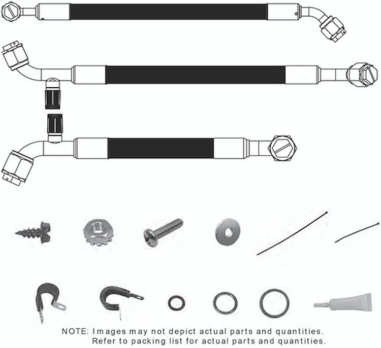 526780 SureFit Reduced Barrier Standard Hose Kit for 1968-1982 Chevrolet Corvette