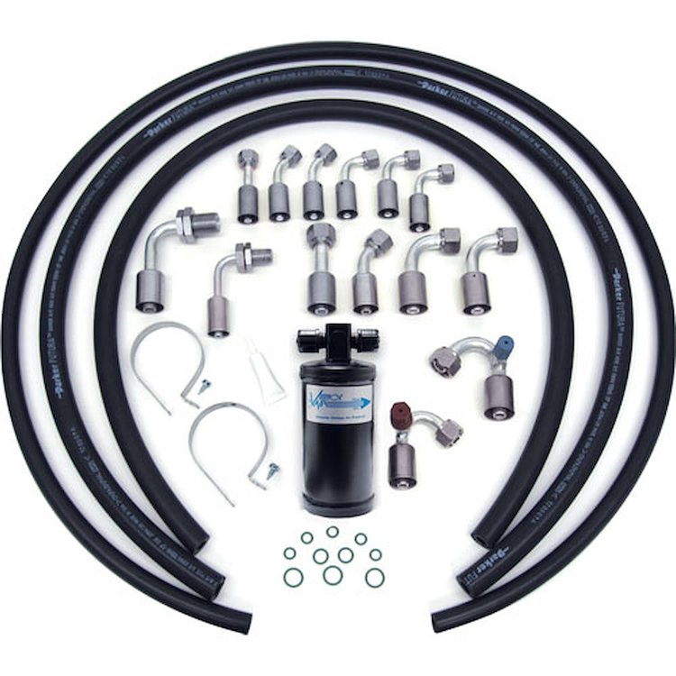 Extended-Length Universal Standard Beadlock A/C Hose Kit