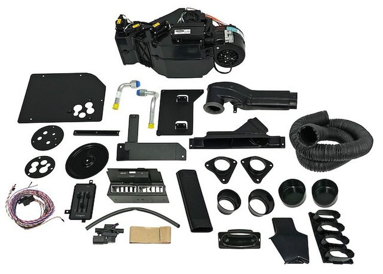 561222 SureFit Gen V Evaporator Air Conditioning Kit 1968-1976 Chevy Corvette w/o AC