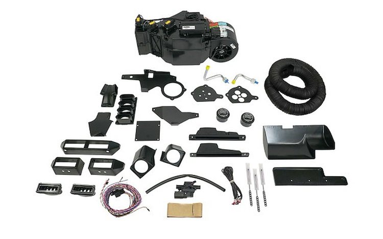 561551 SureFit Gen V Evaporator Air Conditioning Kit 1955-1956 Chevy w/o AC 4-Vent