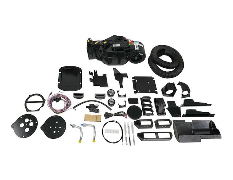 561553 SureFit Gen V Evaporator Air Conditioning Kit 1957 Chevy w/o AC 4-Vent Plenum