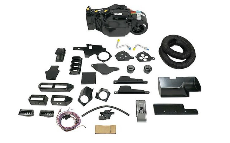 561555 SureFit Gen V Delux Evaporator Air Conditioning Kit 1955-1956 Chevy 4-Vent