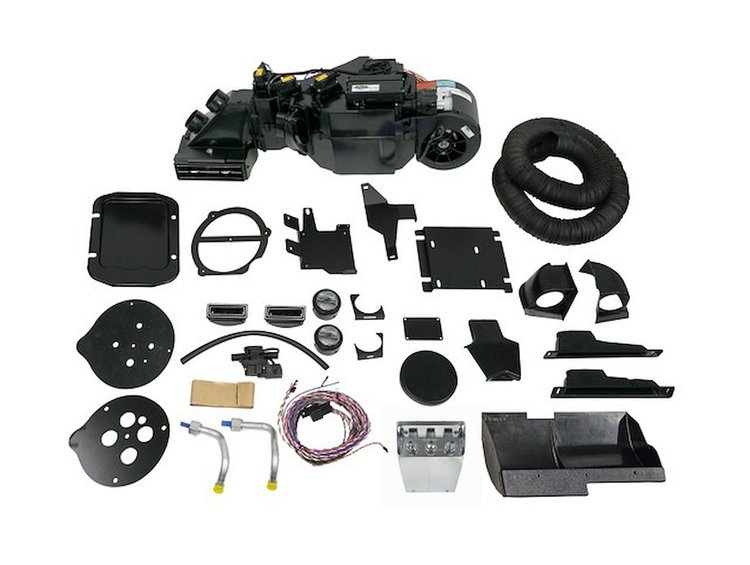 561556 SureFit Gen V Delux Evaporator Air Conditioning Kit 1957 Chevy w/o AC