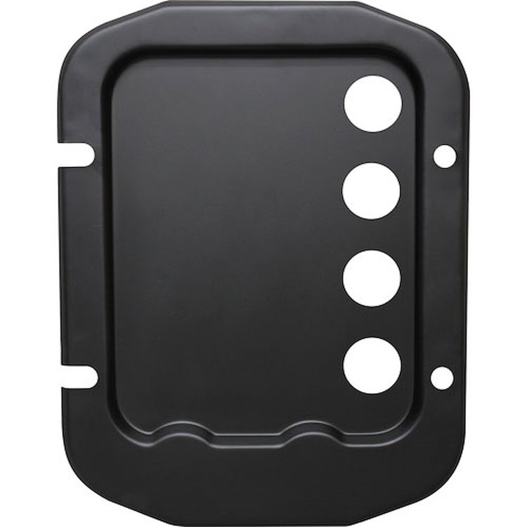 Heater-Delete Firewall Block-Off Plate