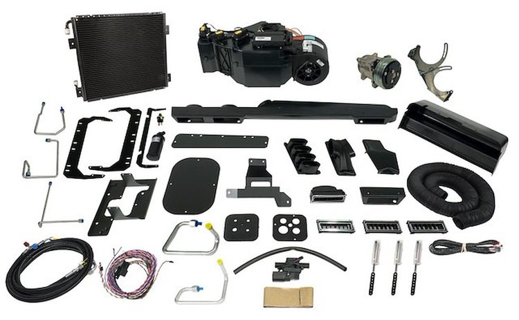941596 SureFit Gen V Complete Air Conditioning Kit 1964-1966 Chev Pickup w/o AC 6Cyl W/Delx
