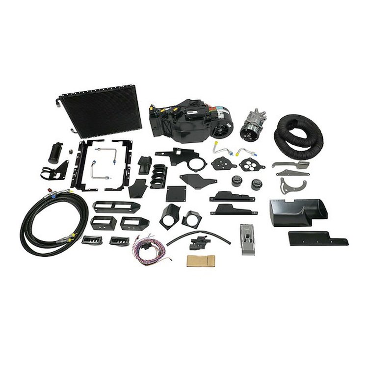 961555 SureFit Gen V Delux Complete Air Conditioning Kit 1955-1956 Chevy 4 Vent