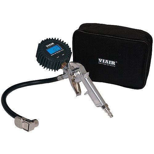 Digital Tire Inflation Gun 2.5" Diameter, 200 PSI / 14 BAR Air Pressure Gauge