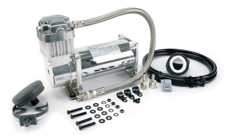 350C Chrome Compressor Kit 150 PSI / 1.17 CFM