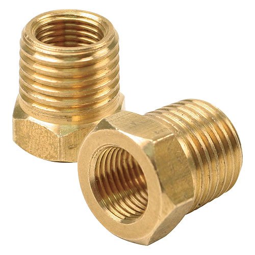 BSP Thread Adapters 1/4" NPT Male Thread to 1/8" BSP Female Thread