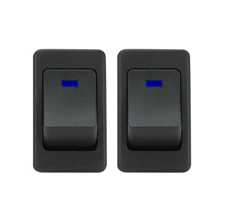 Rocker switch blue  (2Pc)