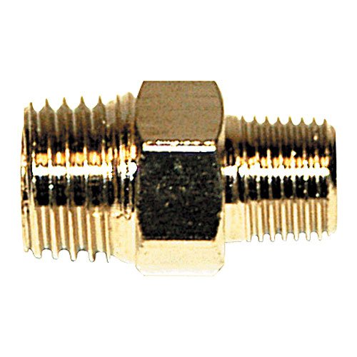 Union Reducer Fitting 1/4" NPT Male Thread to 1/8" NPT Male Thread