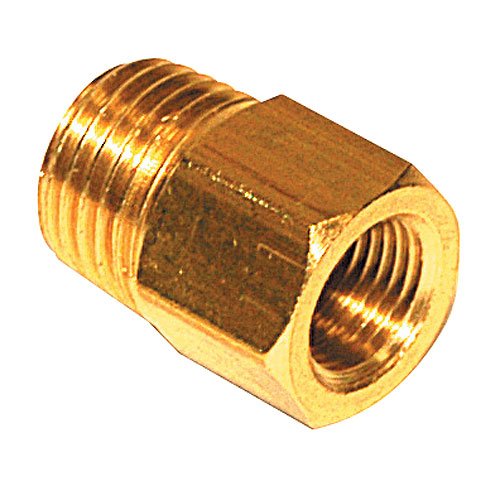 NPT Pipe Bushing Reducer Fitting 3/8" NPT Male Thread to 1/4" NPT Female Thread