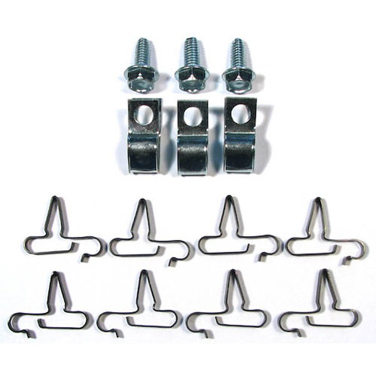 70 A Body 5/16 x 5/16 AND Return Fuel Line Clip Set 12 pcs.