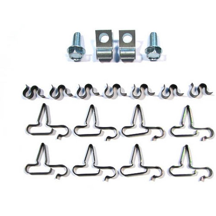 72 -75 A Body 5/16 x 1/4 AND Return Fuel Line Clip Set 22 pcs.