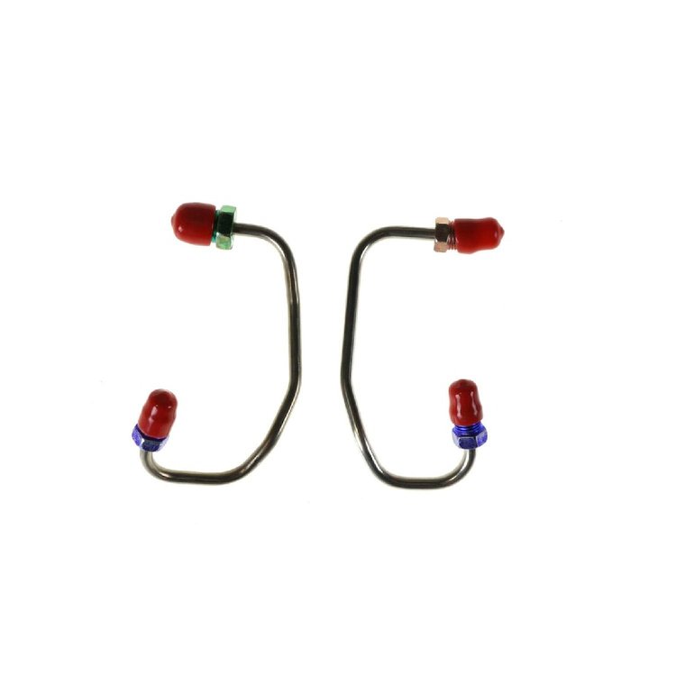 68 3/8x1/2 AND 3/8x7/16 - Front Disc Caliper Lines 2 Pcs.