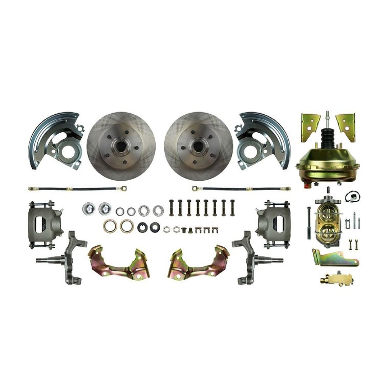 64 - 72 A Body 2 Drop Spindle Power Disc Conversion Master Cylinder Lines Booster & Master Cylinder Invoiced Below