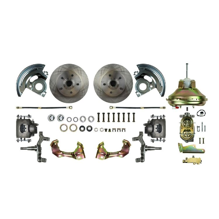 67 - 69 Camaro / Firebird and 68-74 Nova 2 drop spindle Power Disc Conversion Master Cylinder Lines