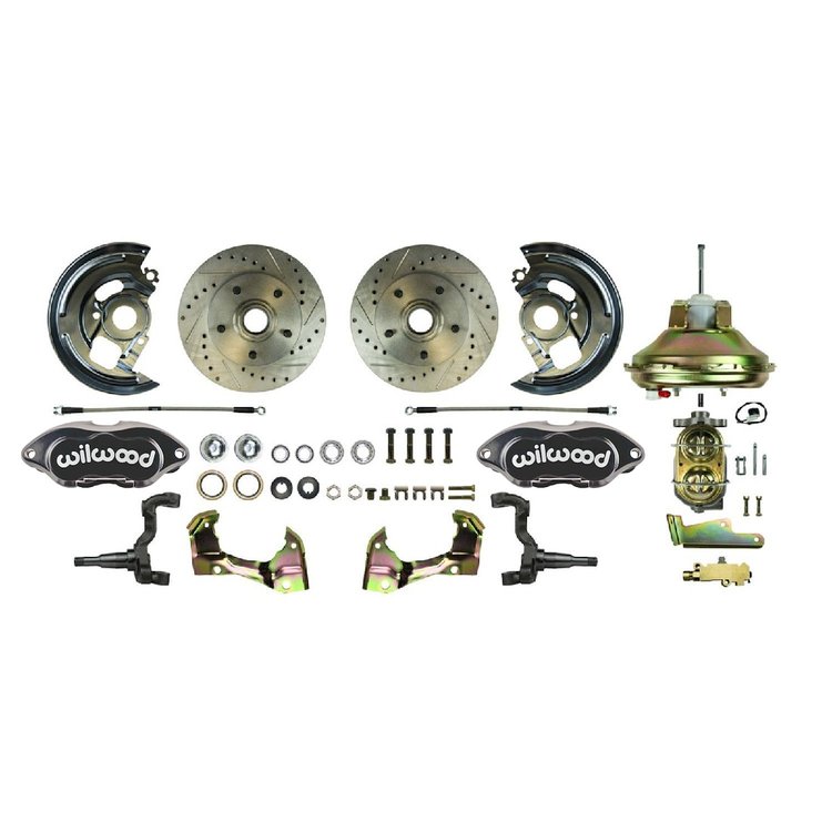 Complete Front Disc Brake Conversion Kit 1964-72 GM A-Body