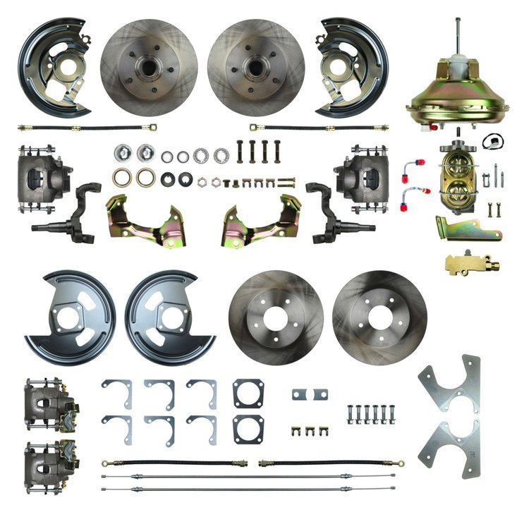 4 Wheel Disc Brake Conversion Kit 1967-1969 GM F-Body - Box 1