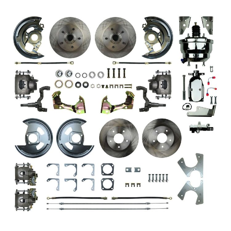 4 Wheel Disc Brake Conversion Kit 1967 F-Body