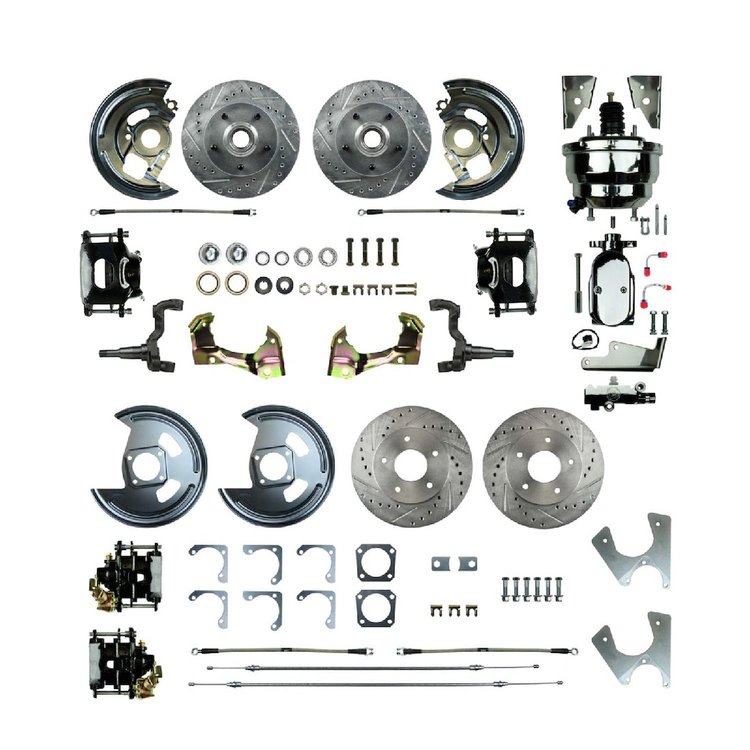 4 Wheel Premium Power Disc Brake Conversion Kit 1967-69 GM F-Body