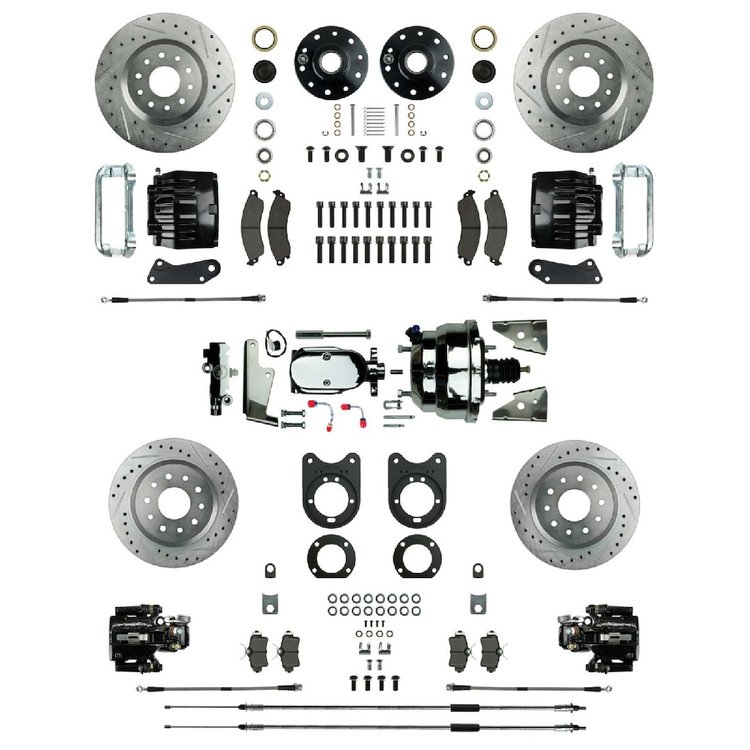 4 WHEEL DISC KIT 67-69