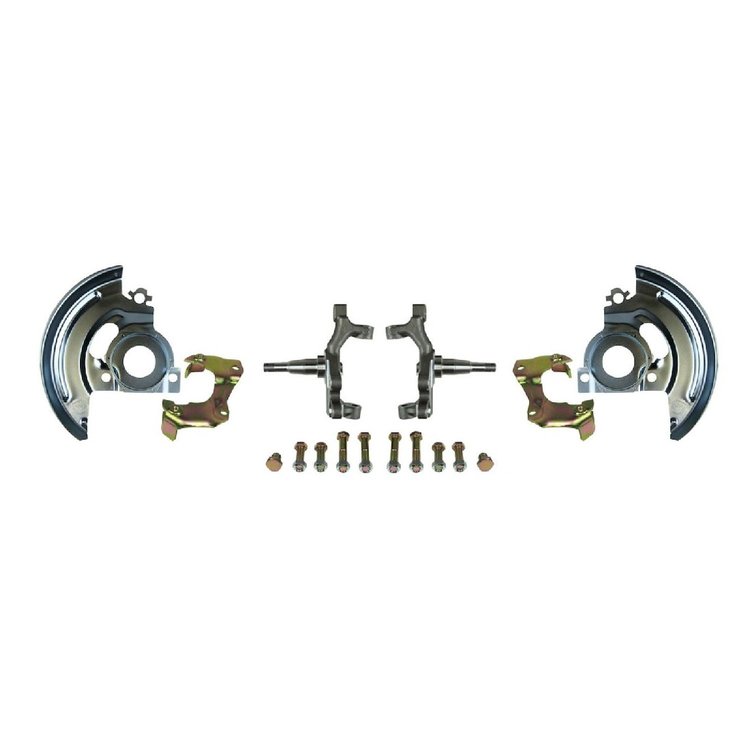 Factory Style Drop Spindle Mini Kit GM A-Body/F-Body/X-Body Drop: 2" Includes: