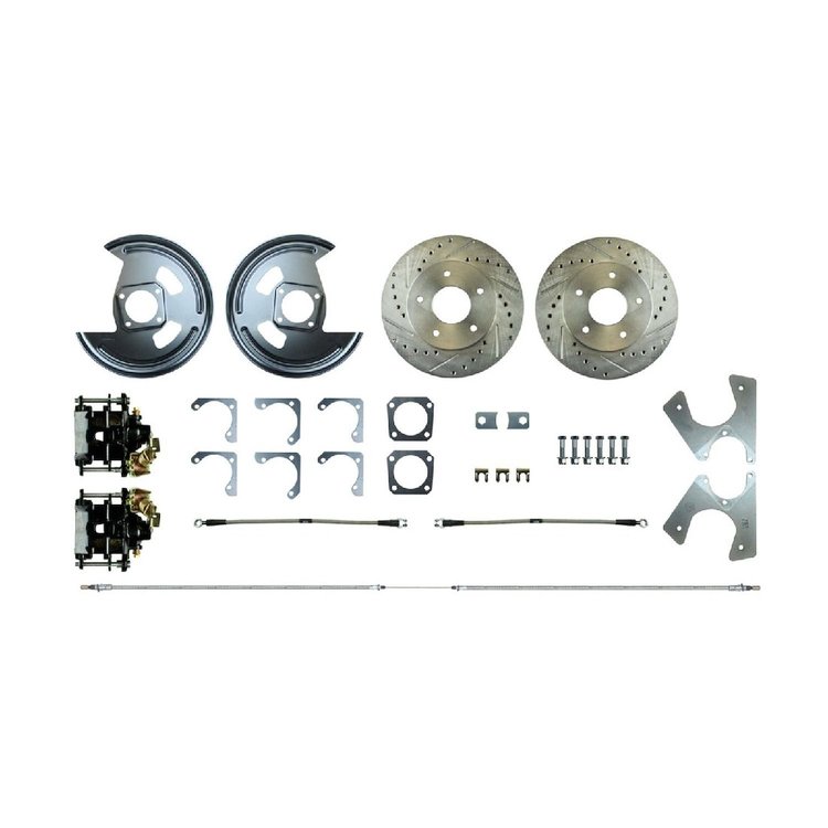 GM 10 & 12 Bolt Rear Disc Brake Conversion 1962-67 Chevy II