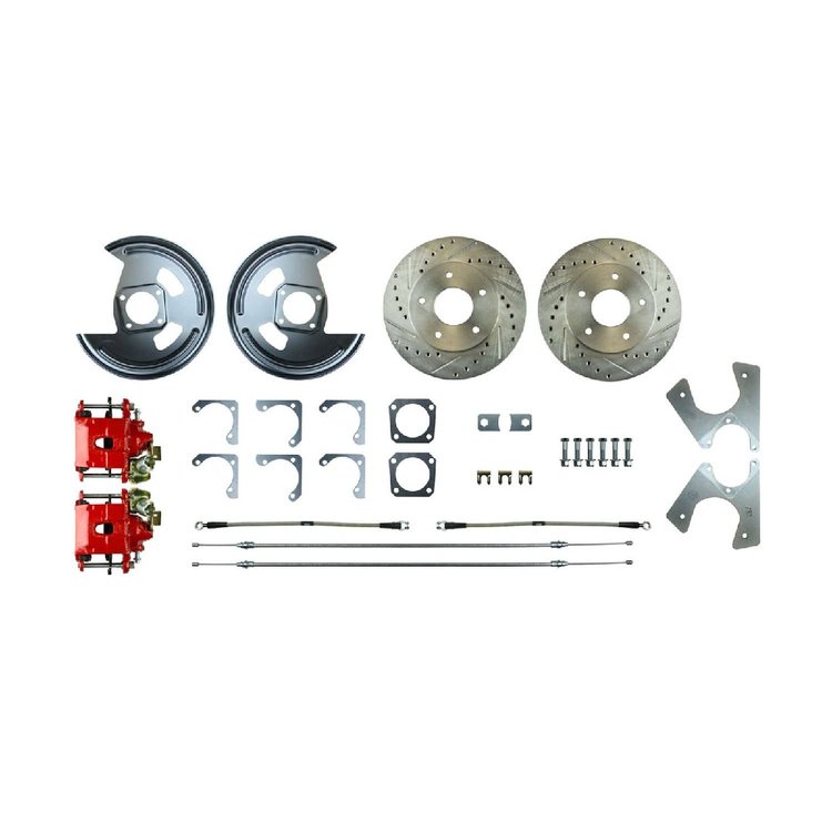 GM 10 & 12 Bolt Rear Disc Brake Conversion 1964-77 GM Vehicles