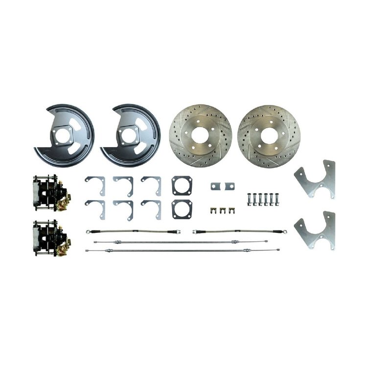 GM 10 & 12 Bolt Rear Disc Brake Conversion 1968-69 Camaro/Firebird