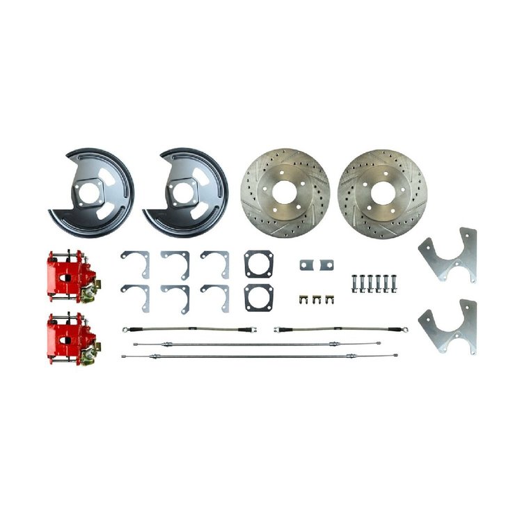 GM 10 & 12 Bolt Rear Disc Brake Conversion 1968-69 Camaro/Firebird