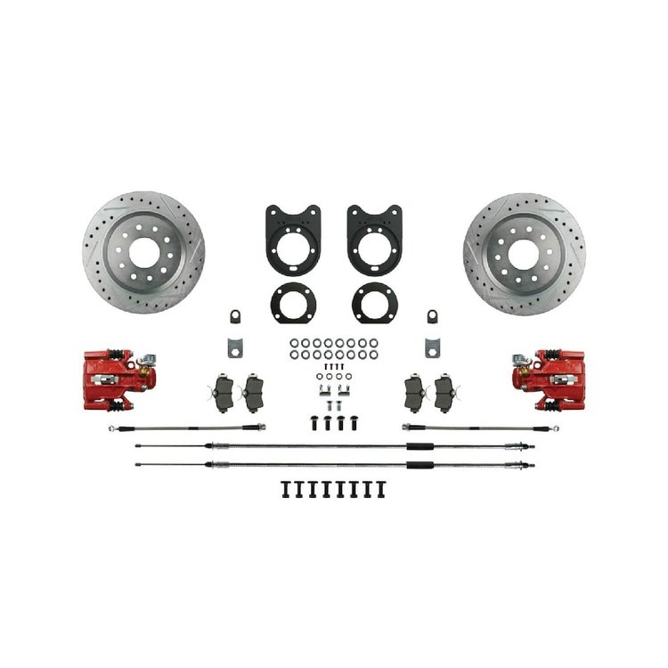 Signature 10/12 Bolt Rear Big Brake Conversion, Staggered Shocks