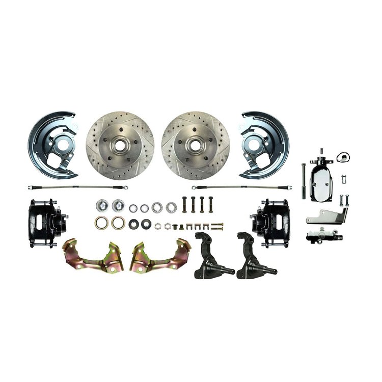 "67 - "69 F Body GM, Black Show"N Go, Chrome - Standard Disc Conversion