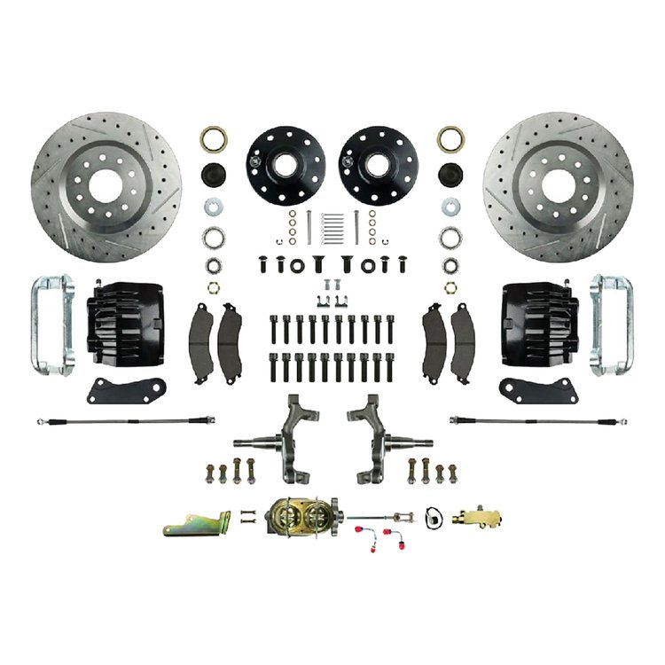 Signature Front Big Brake Kit With Manual Brake Master Cylinder