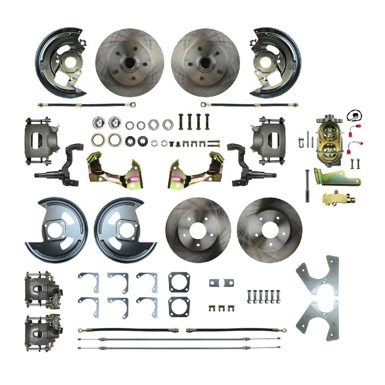 64 - 72 IN.AIN. Body 4 Wheel Standard Disc Conversion Master Cylinder AND Rear Conversion Invoiced Below