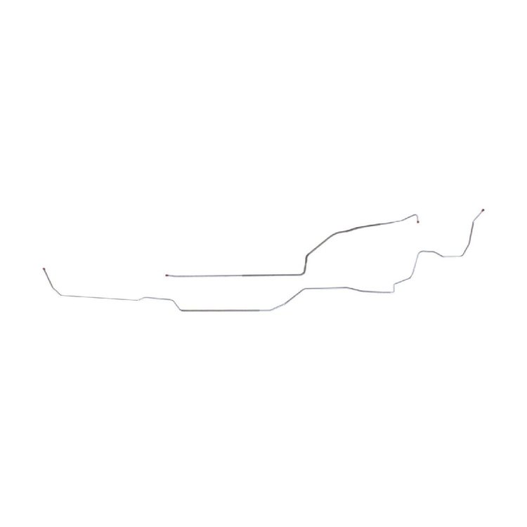 70 -72 Hardtop 3/8 - Front to Rear Fuel Line 2 Pcs.