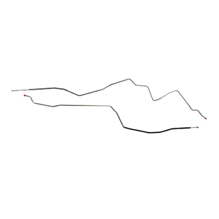 70 -72 BUICK Hardtop 3/8 - Front to Rear Fuel Line 2 Pcs.