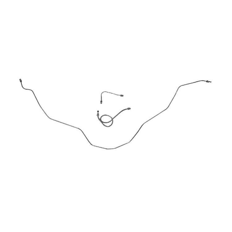 61 Manual Drum - Front Brake Line kit 3 Pcs.