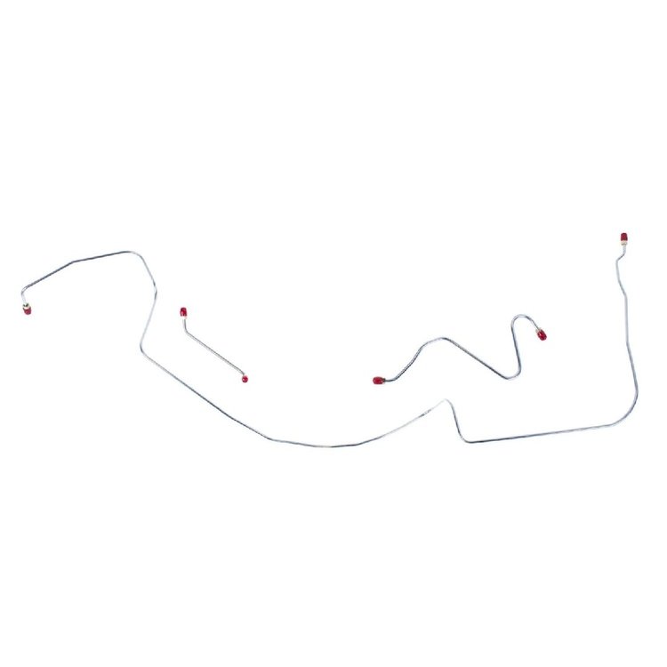 66 Std. Drum - Front Brake Line Kit 3 Pcs.