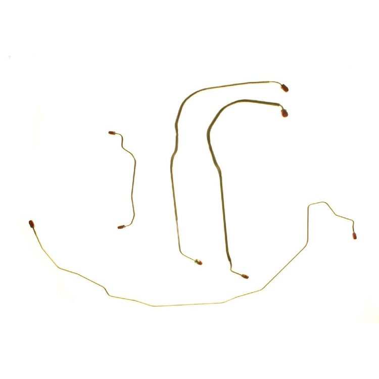 Front Brake Line Kit 1971-72 Oldsmobile Cutlass, 442,Pontiac GTO, LeMans, Tempest,Buick Skylark, GS