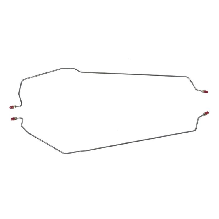 66 All Cars - Rear Axle Brake Lines 2 Pcs.