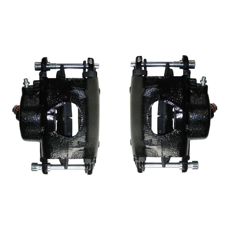 GM Front Brake Calipers 1970-77 Camaro/Firebird Black Pair