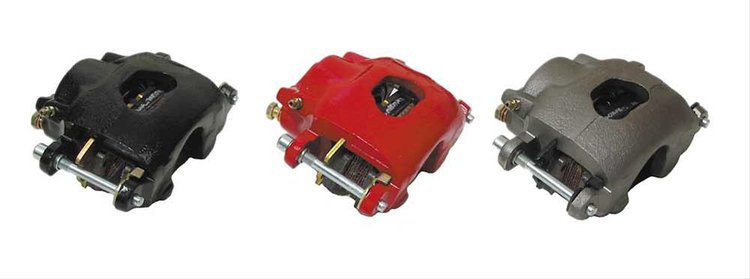 "70 - "77 Camaro Front, Powder Coat Red - Calipers (pr)
