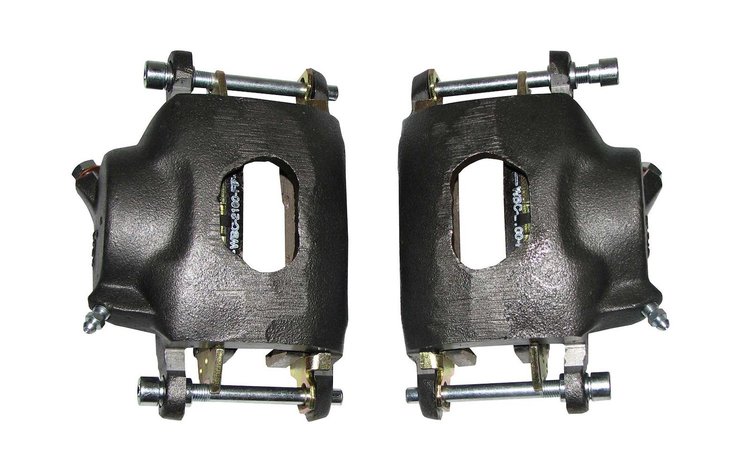LH Caliper New Powder Coat Black