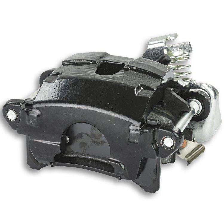 Left Caliper Powdercoated Black